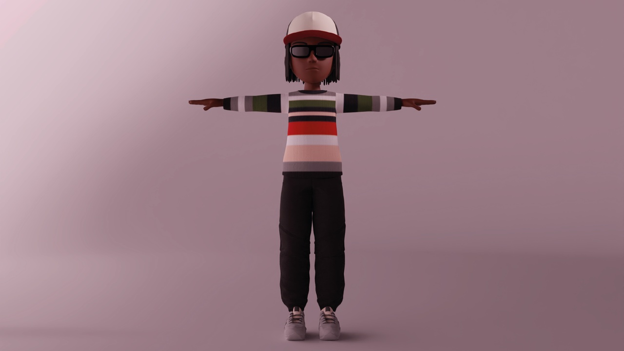 Media 1 for listing Rap Cartoon Rigged Character