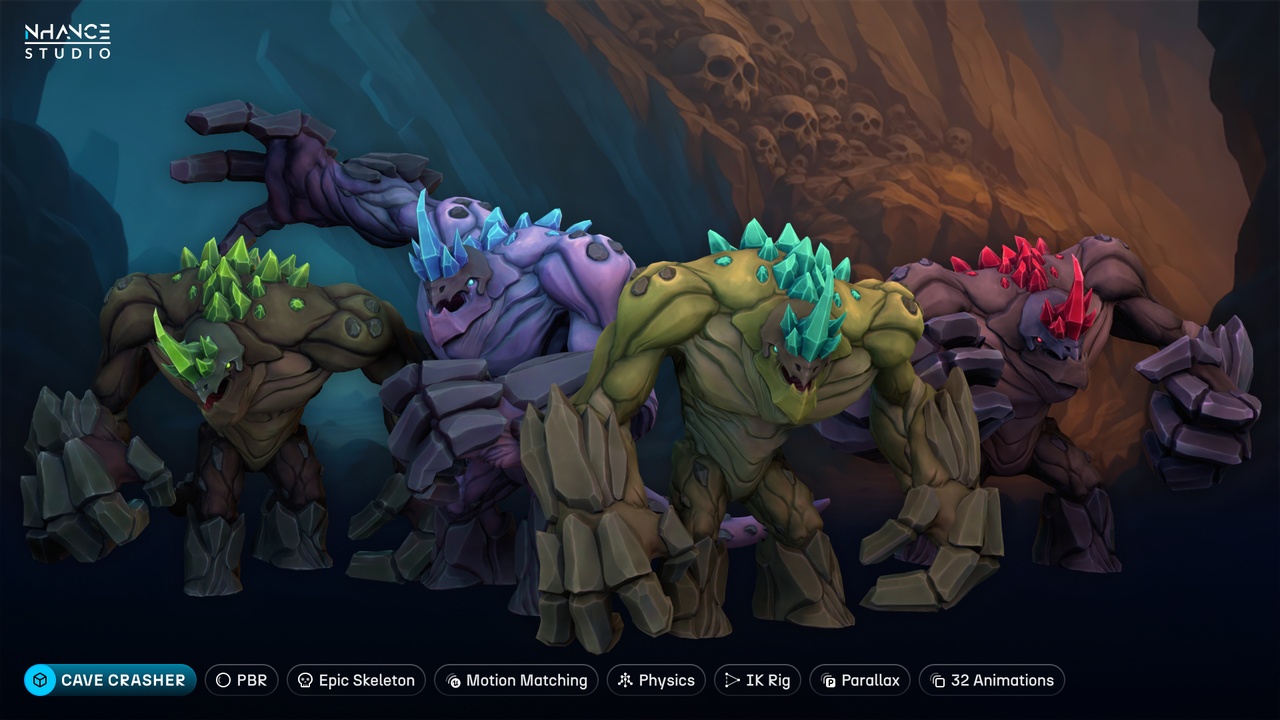 出品Stylized Cave Crasherのメディア1