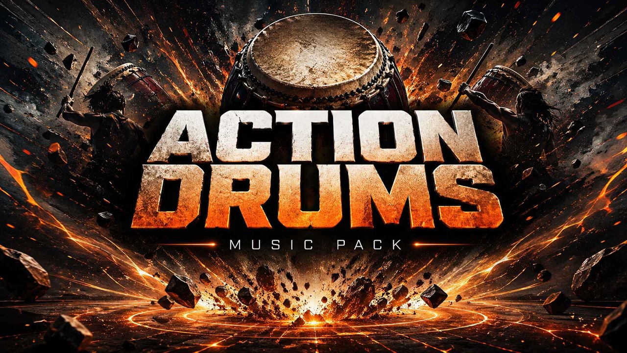Media 1 for listing Action Drums Music Pack: Combat, Chase, Cinematic, Trailer