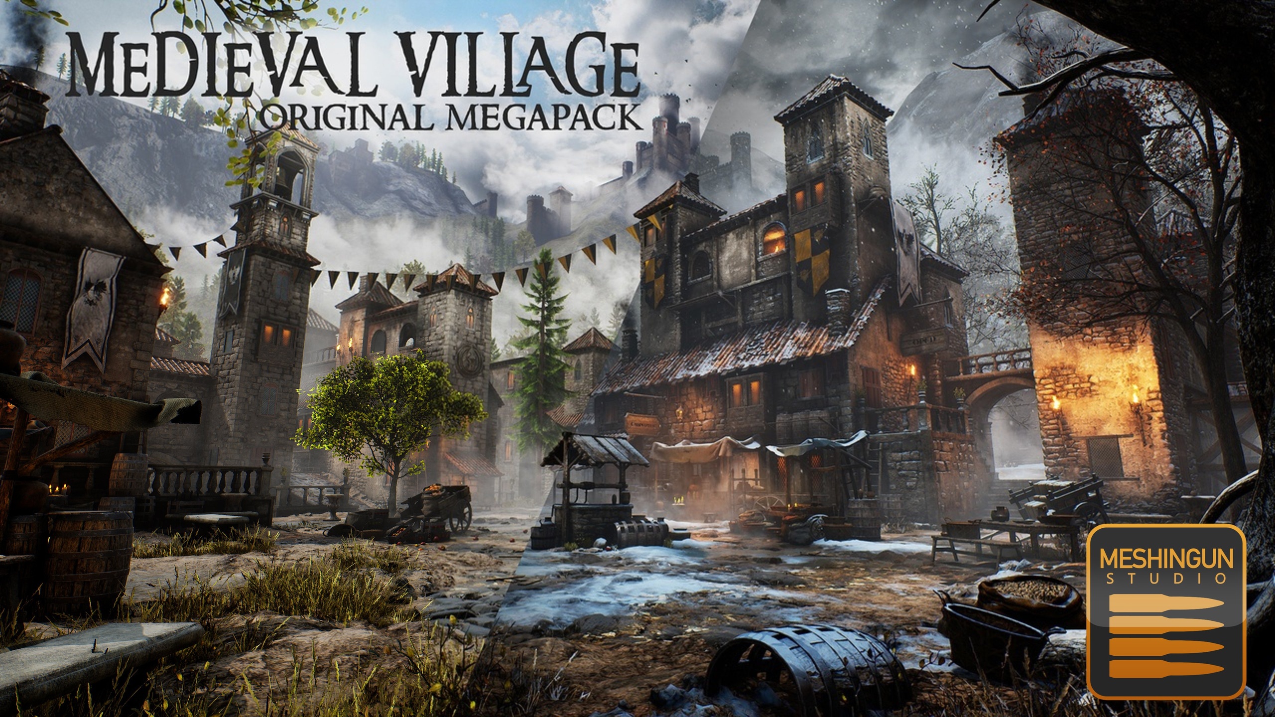 Media 1 for listing Medieval Village Megapack