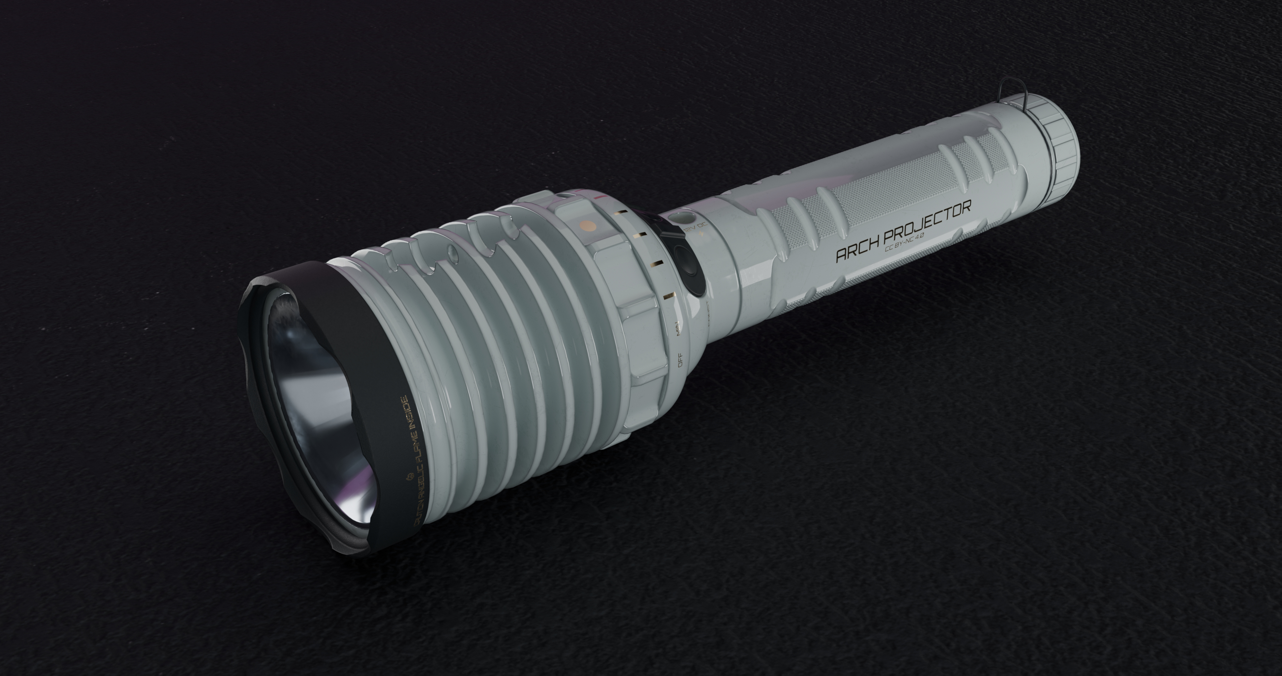 Sci-Fi Flashlight | Fab