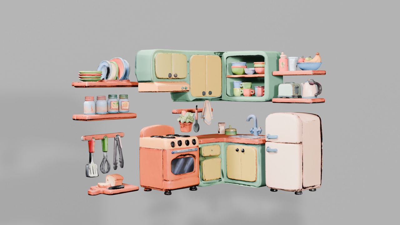 Media 1 for listing Stylized Kitchen