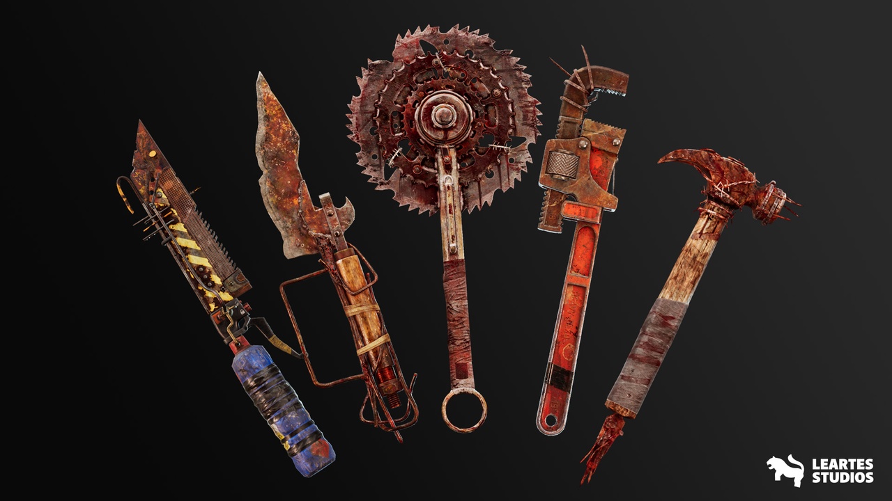 Media 1 for listing Post Apocalyptic Melee Weapons VOL.1 ( Post Apocalyptic Apo Survival Weapon )