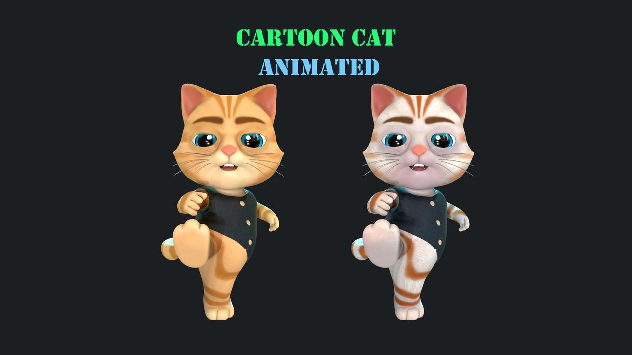 Media 1 for listing Cartoon Cat Animated