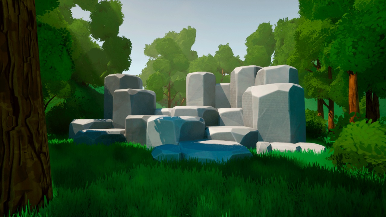 Media 1 for listing Stylized hex stones