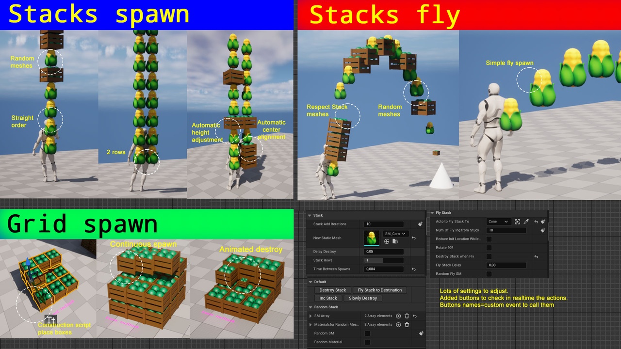 Media 1 for listing Stacks/spawners/cleaner tool