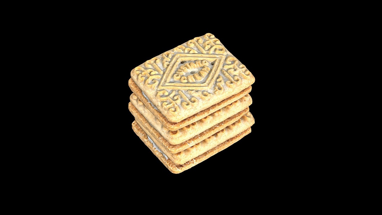 Media 1 for listing Custard Creams (Photogrammetry)