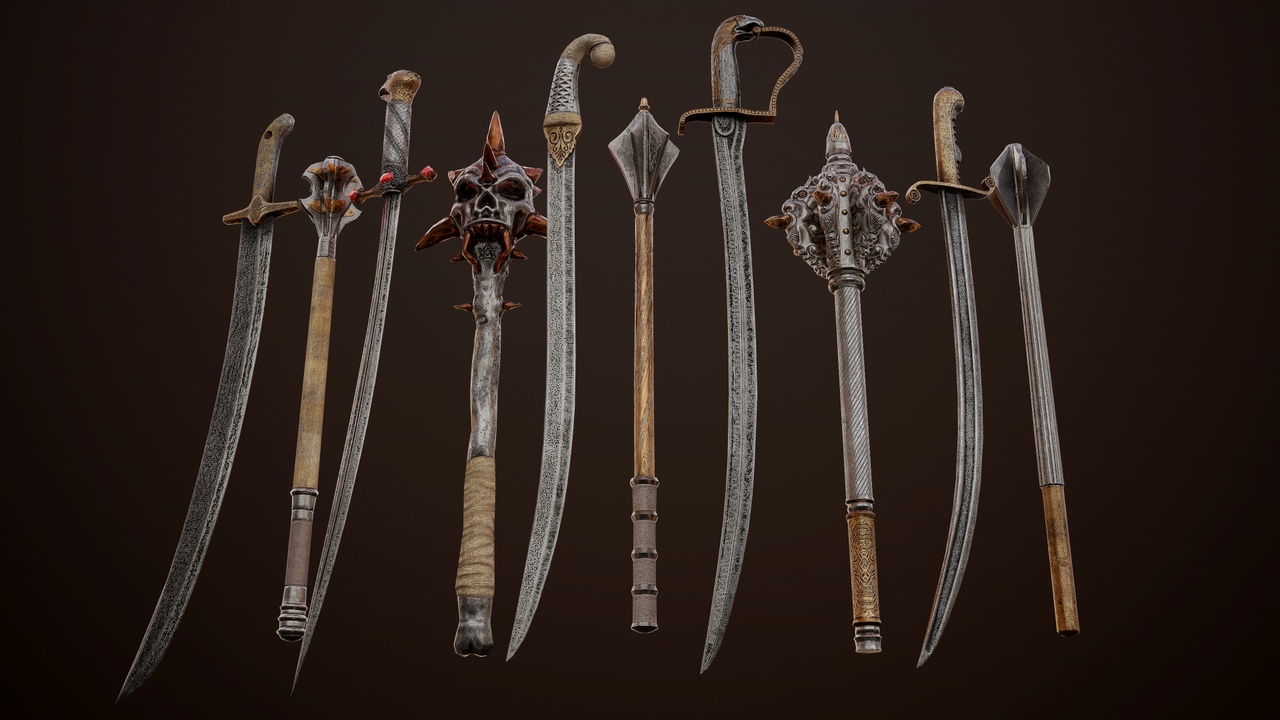 Media 1 for listing Medieval Weapons Pack Vol.3