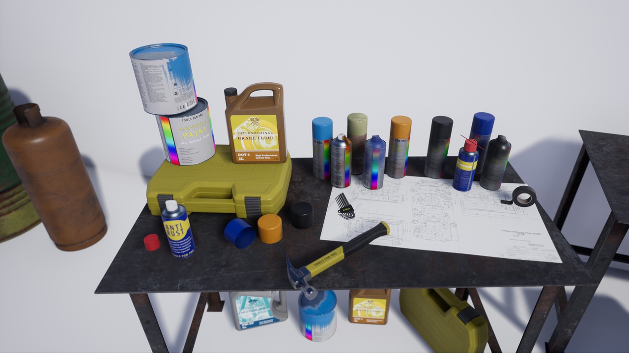 Media 1 for listing Garage Props Pack