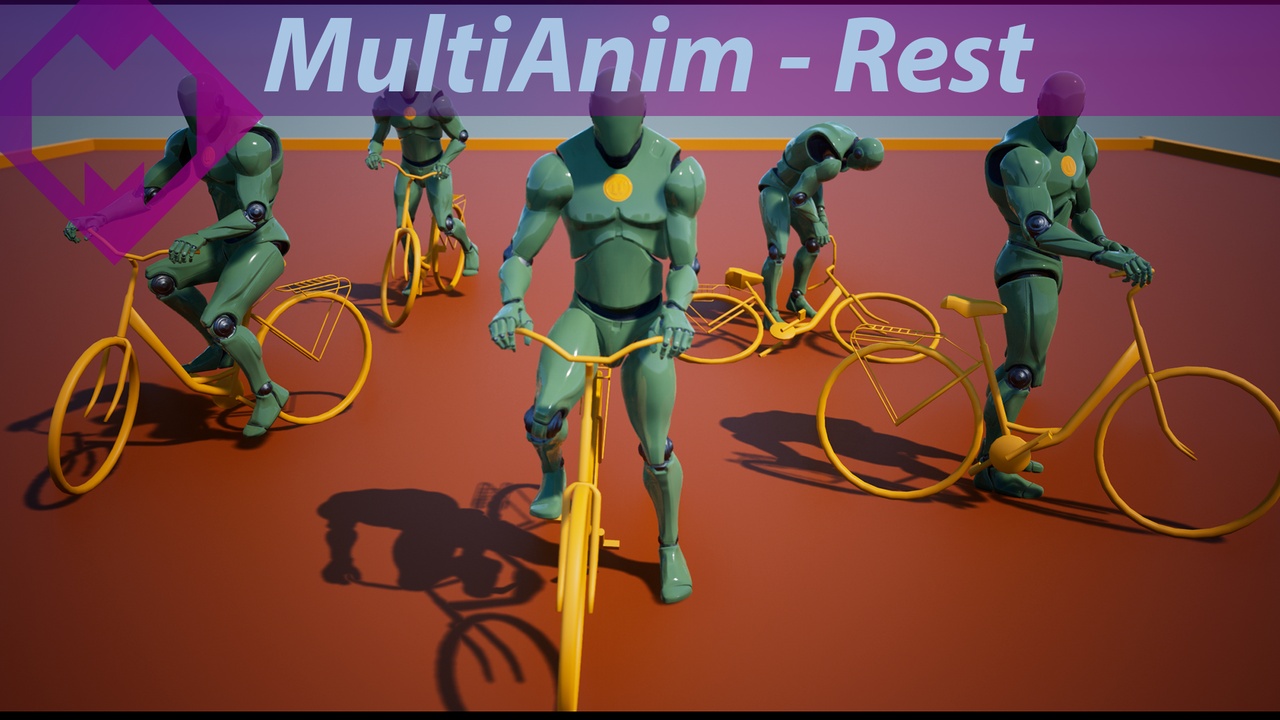 Media 1 for listing MultiAnim - Bike Old