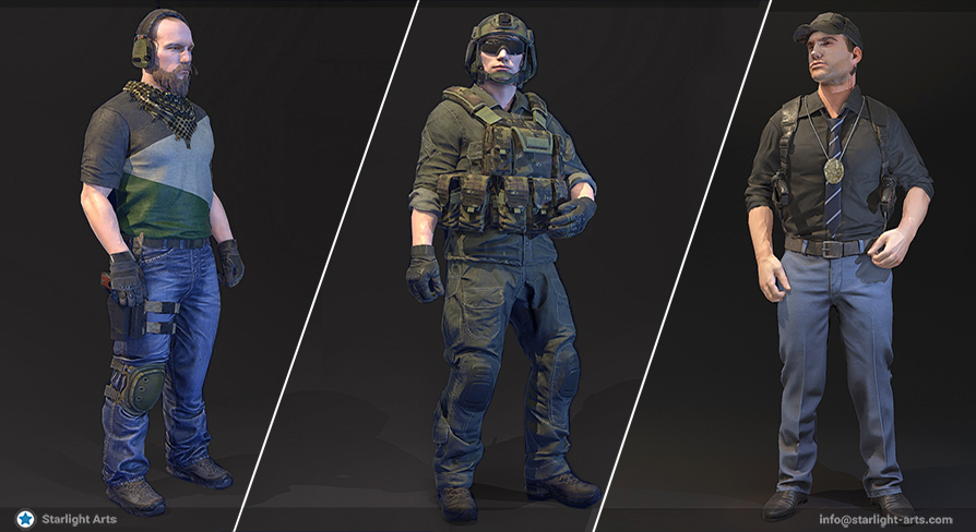 Modular Characters MegaPack | Fab