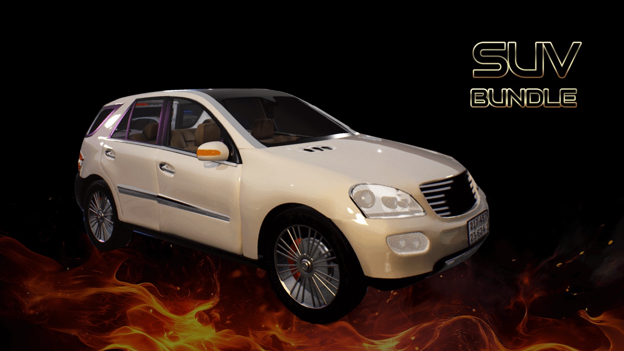 Media 1 for listing SUV Bundle (Animated and Drivable)