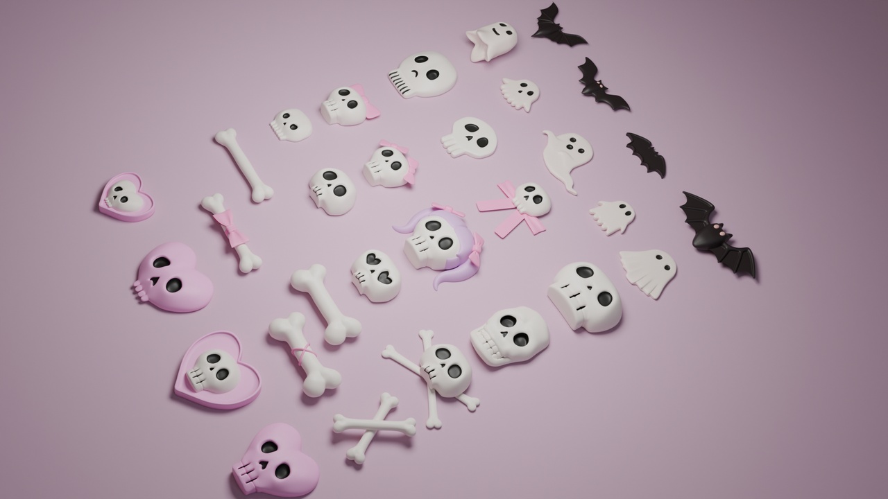 Media 1 for listing Creepy Cute Accessory Set