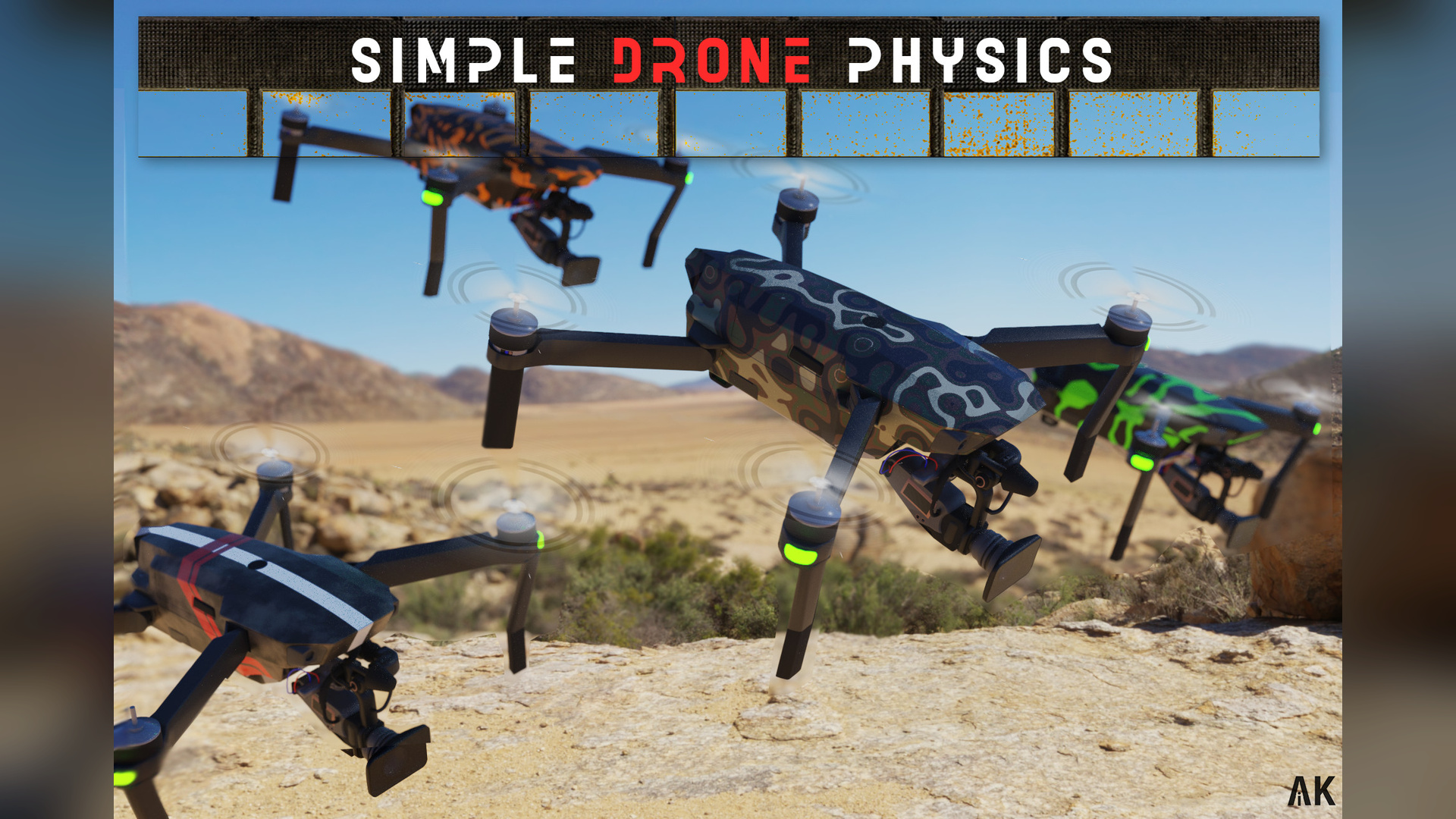 Simple Drone Physics (Mobile/PC) | Fab