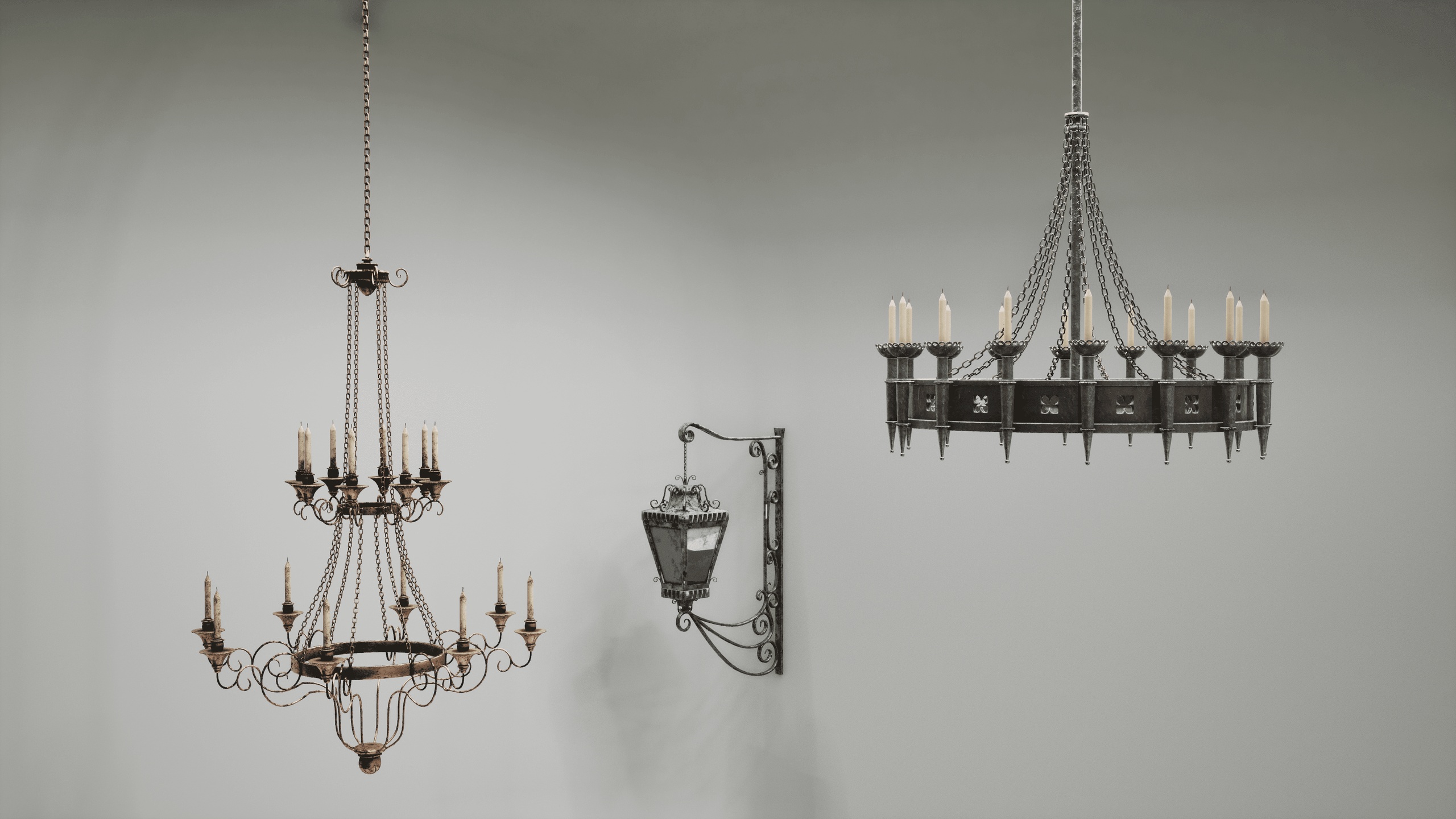 Media 1 for listing Medieval Gothic Lighting Pack