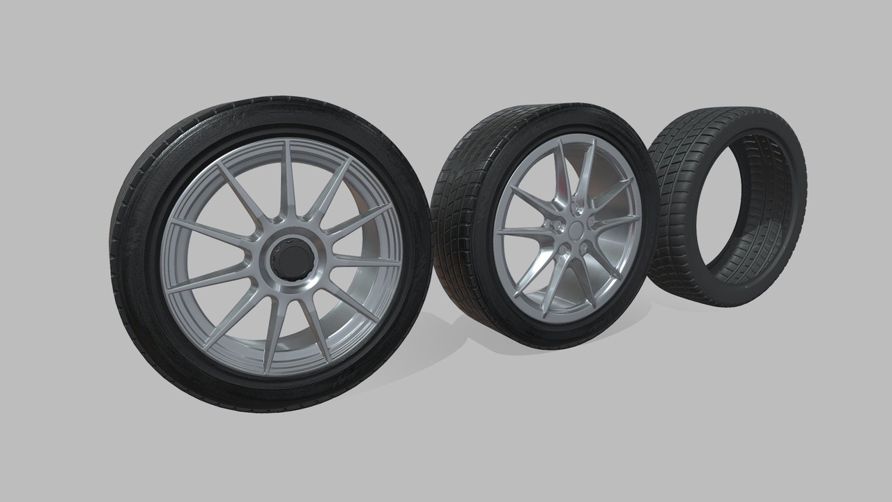 Media 1 for listing Car wheels and tire