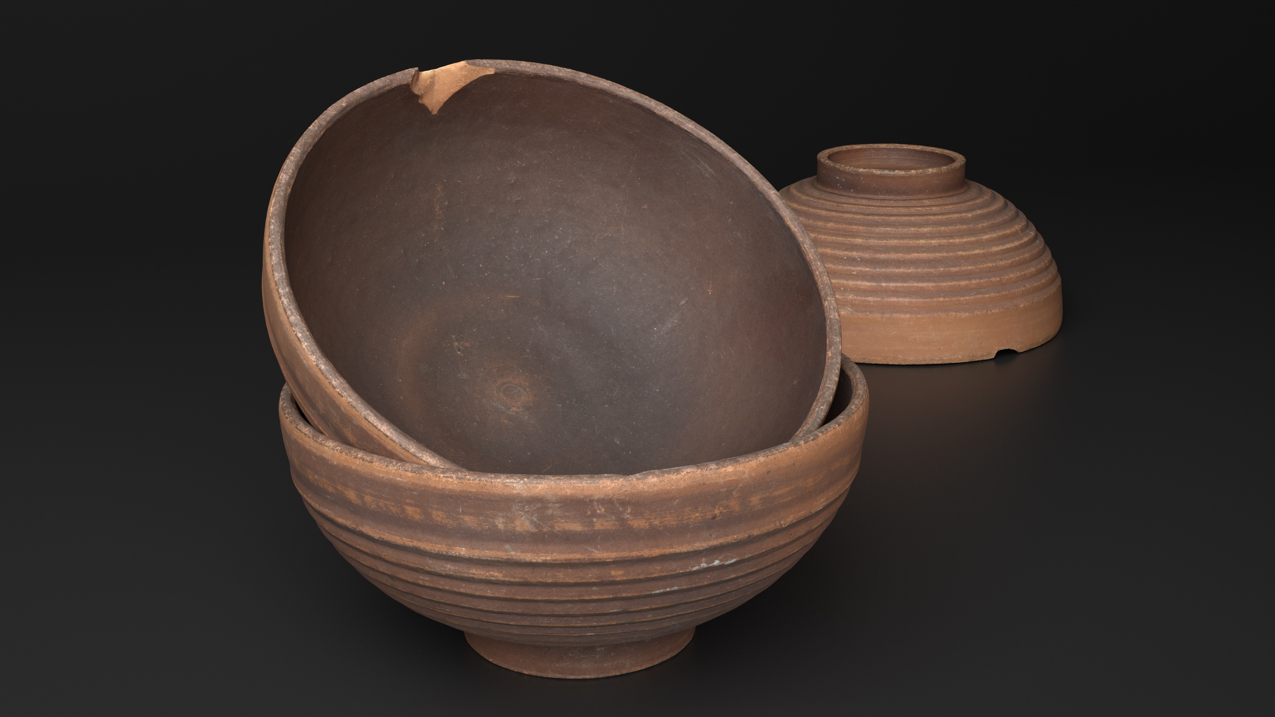 Media 1 for listing Ancient Clay Bowl