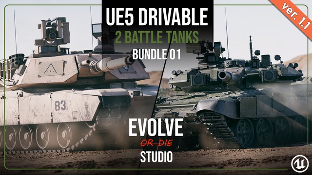 Tank Drivable Bundle 01