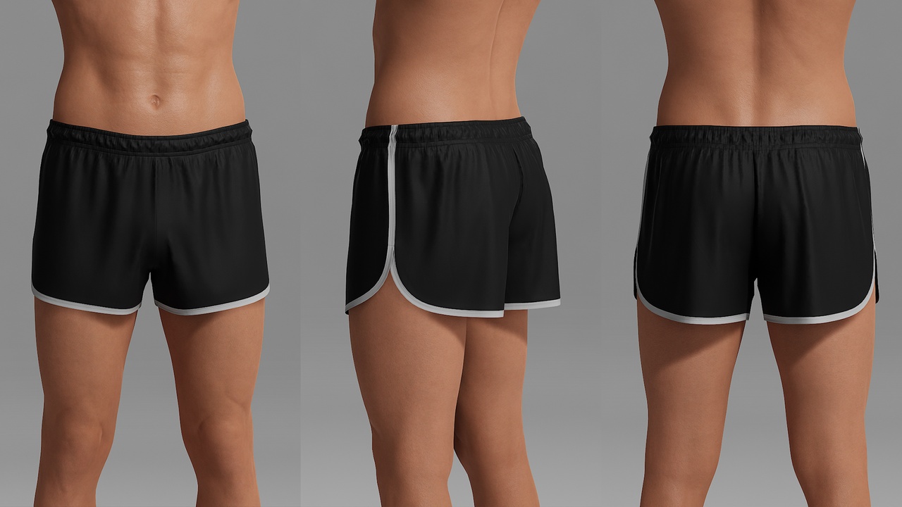 Media 1 for listing Dolphin Shorts for MetaHuman - Parametric
