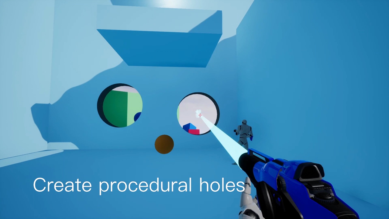 Hole in wall 제품 등록을 위한 미디어 1개