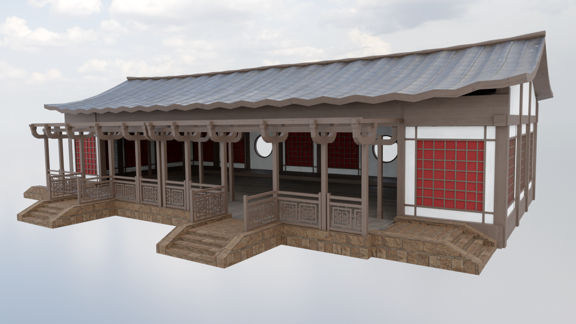 Modular Asian Dojo | Fab