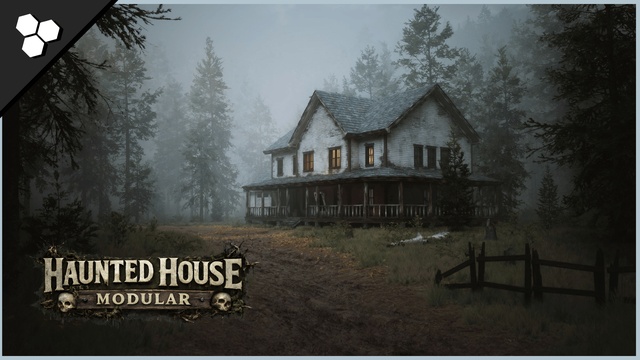 Modular Haunted House (Modular House, Haunted House, House, Home, Modular)