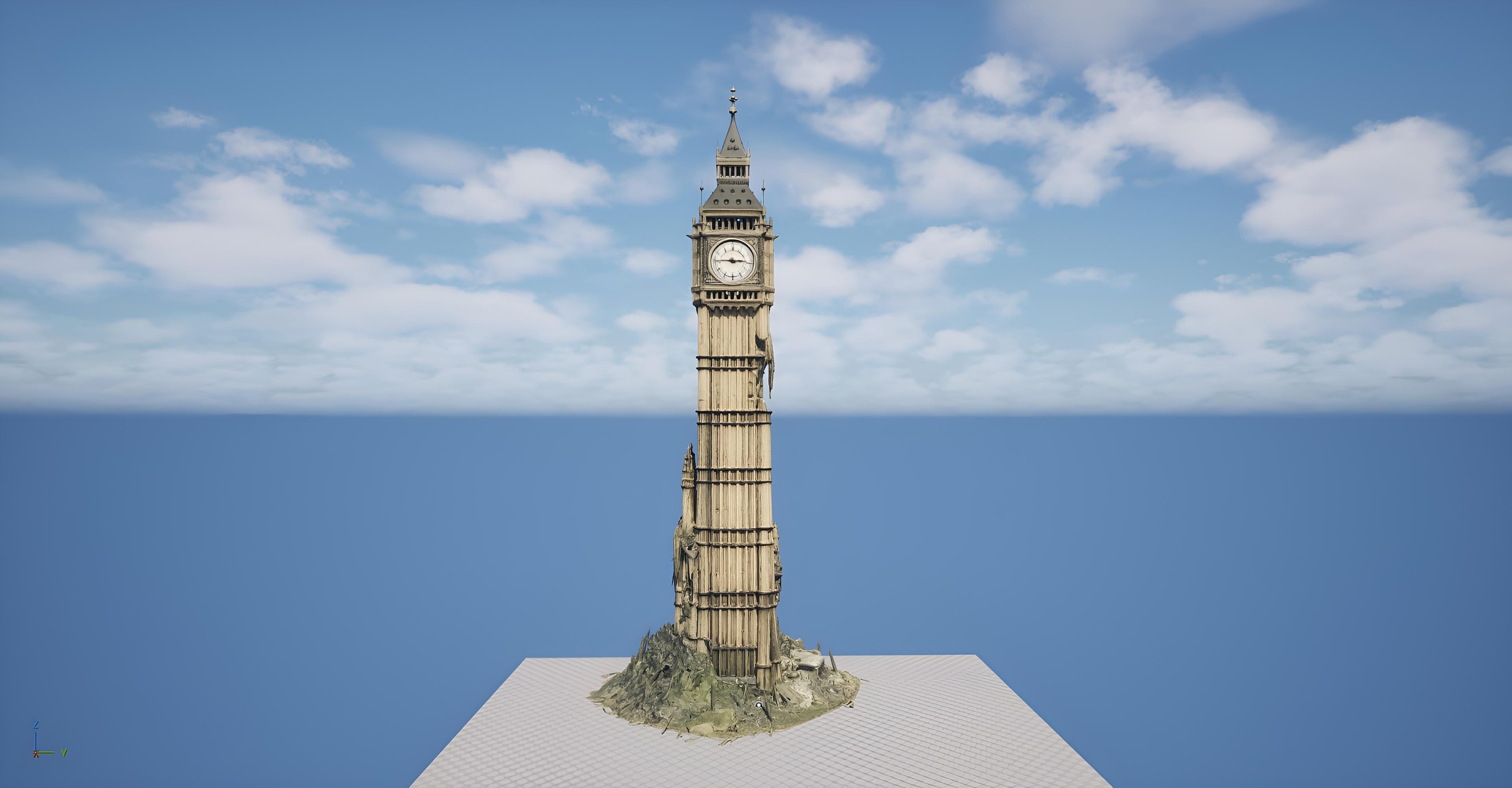 Media 1 for listing Post-apocalyptic Big Ben