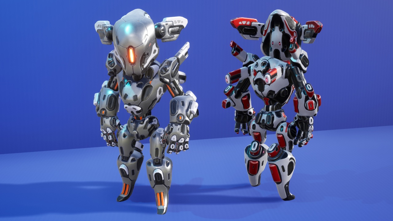 Media 1 for listing Basic Chibi Character 01 - BroBot