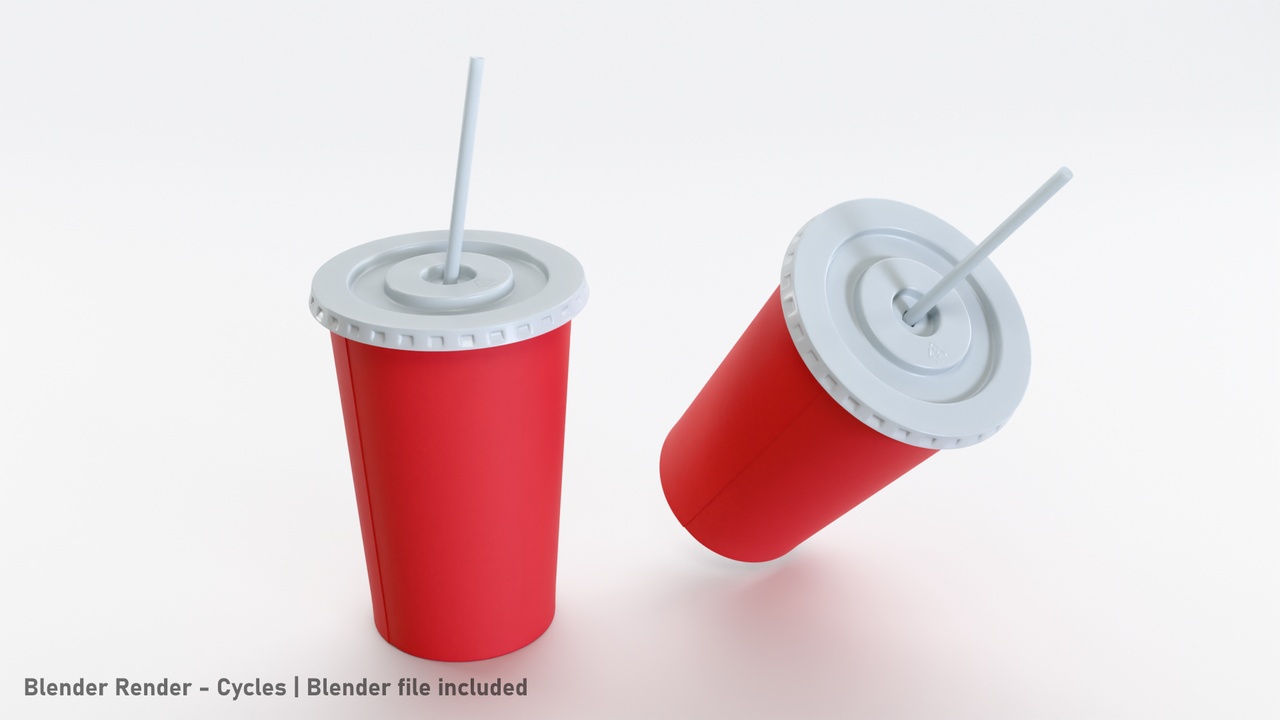 Media 1 for listing Cup and Straw