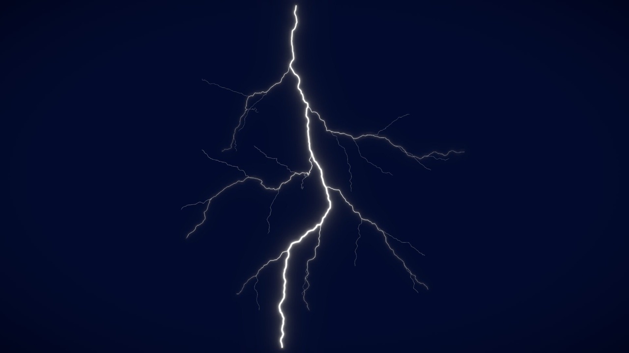 Media 1 for listing Realistic Cloud to Ground Lightning CG-04