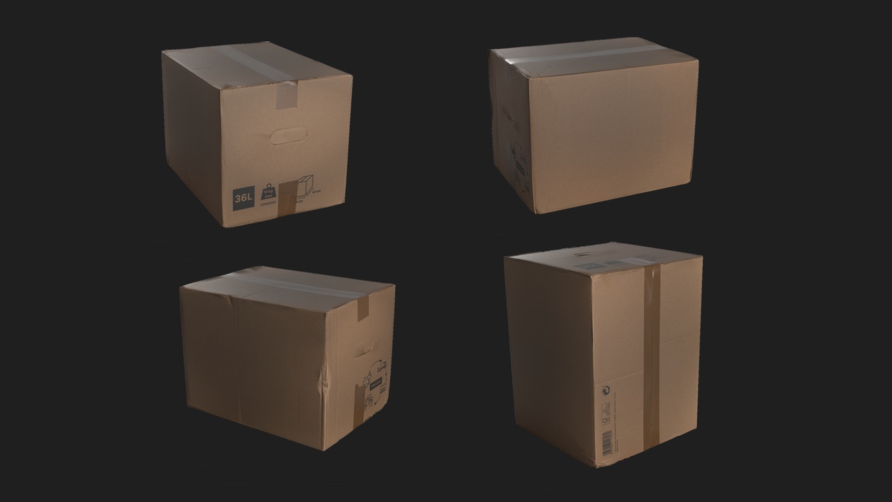 Media 1 for listing Cardboard Box