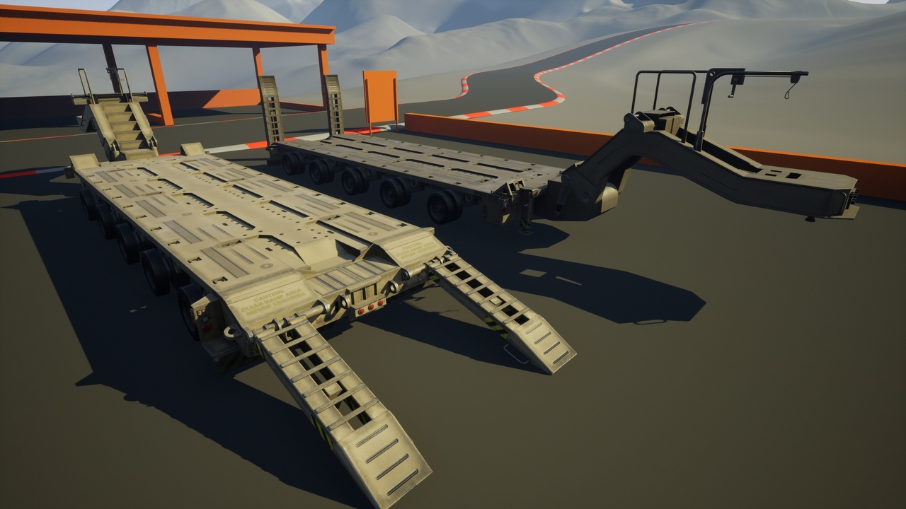 Media 1 for listing Useable HETS trailer and cargo container