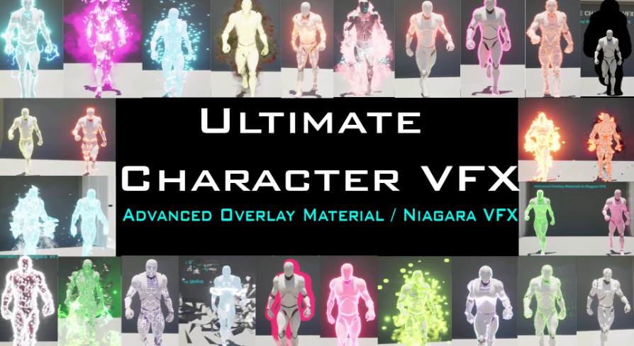 Ultimate Character VFX : Advanced Overlays & Niagara Effects | Fab