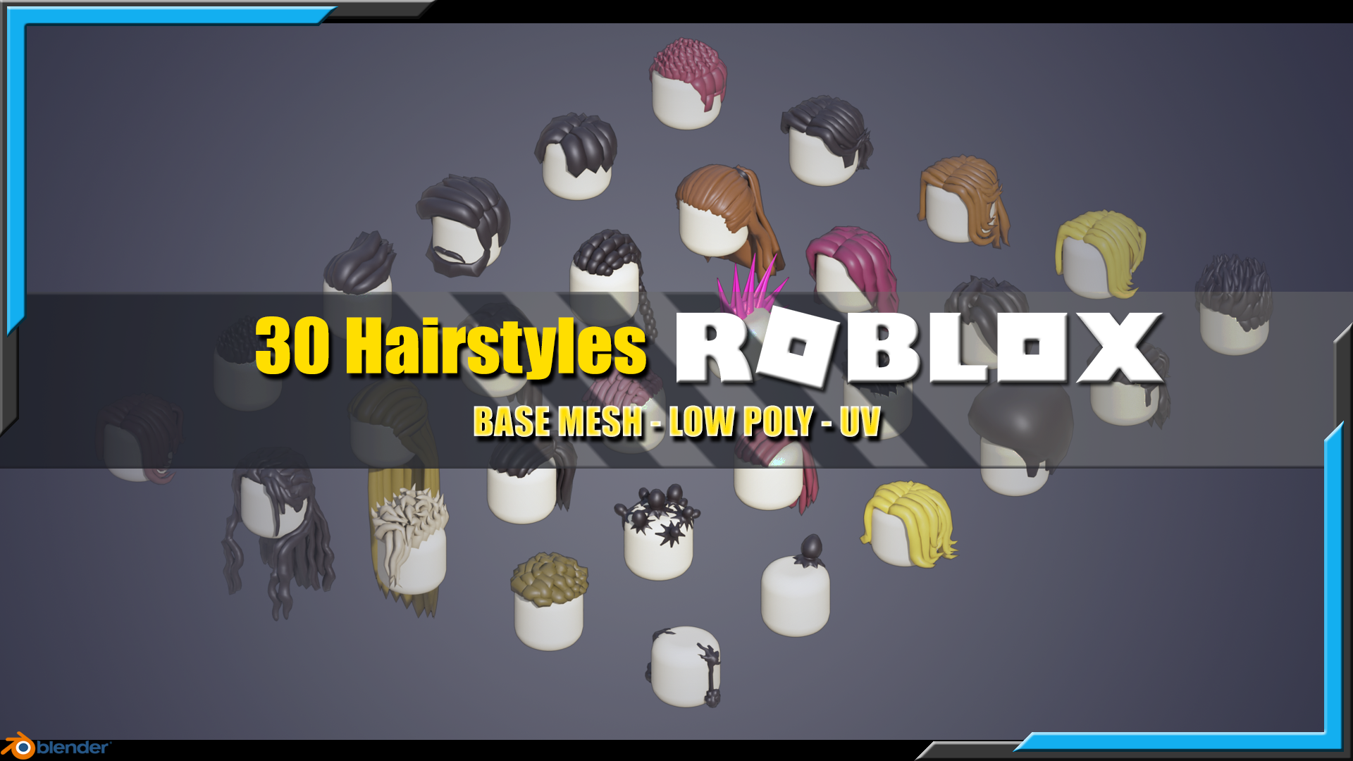 30 Haircuts for ROBLOX Character r6 | Fab