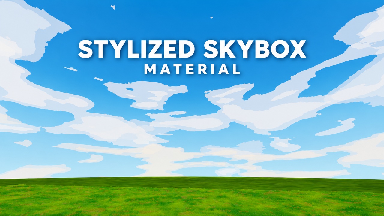 Media 1 for listing Stylized Daytime Skybox Material