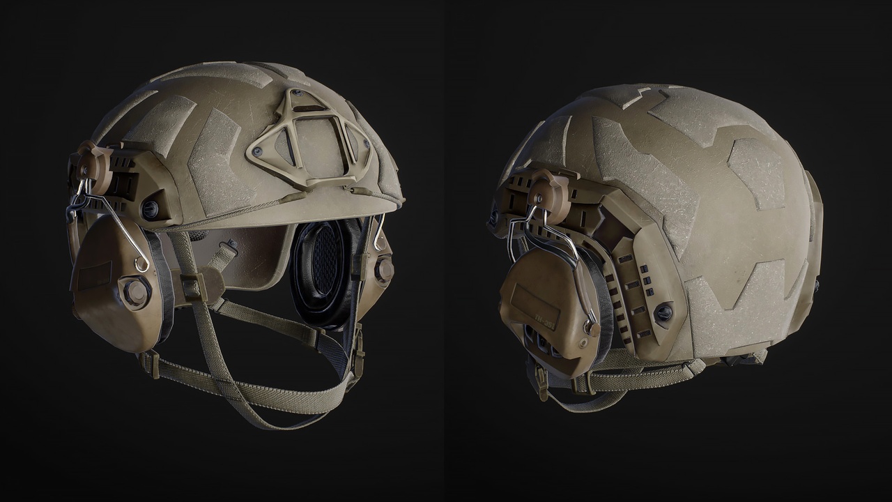 Media 1 for listing Helmet Combat - Metahuman