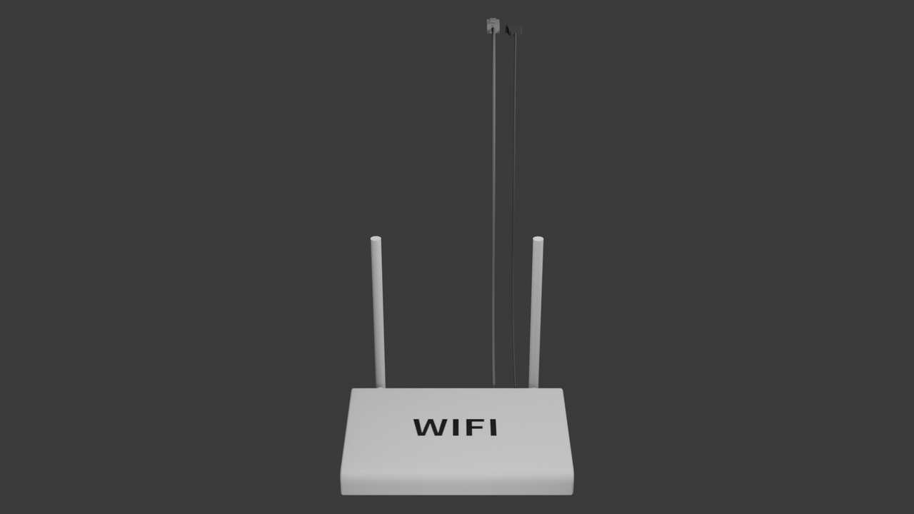 Media 1 for listing wifi路由器 wifi_router （blendert+fbx）