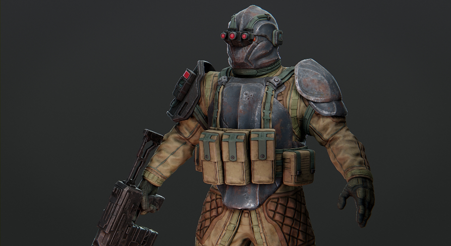 Apocalypse Soldier | Fab