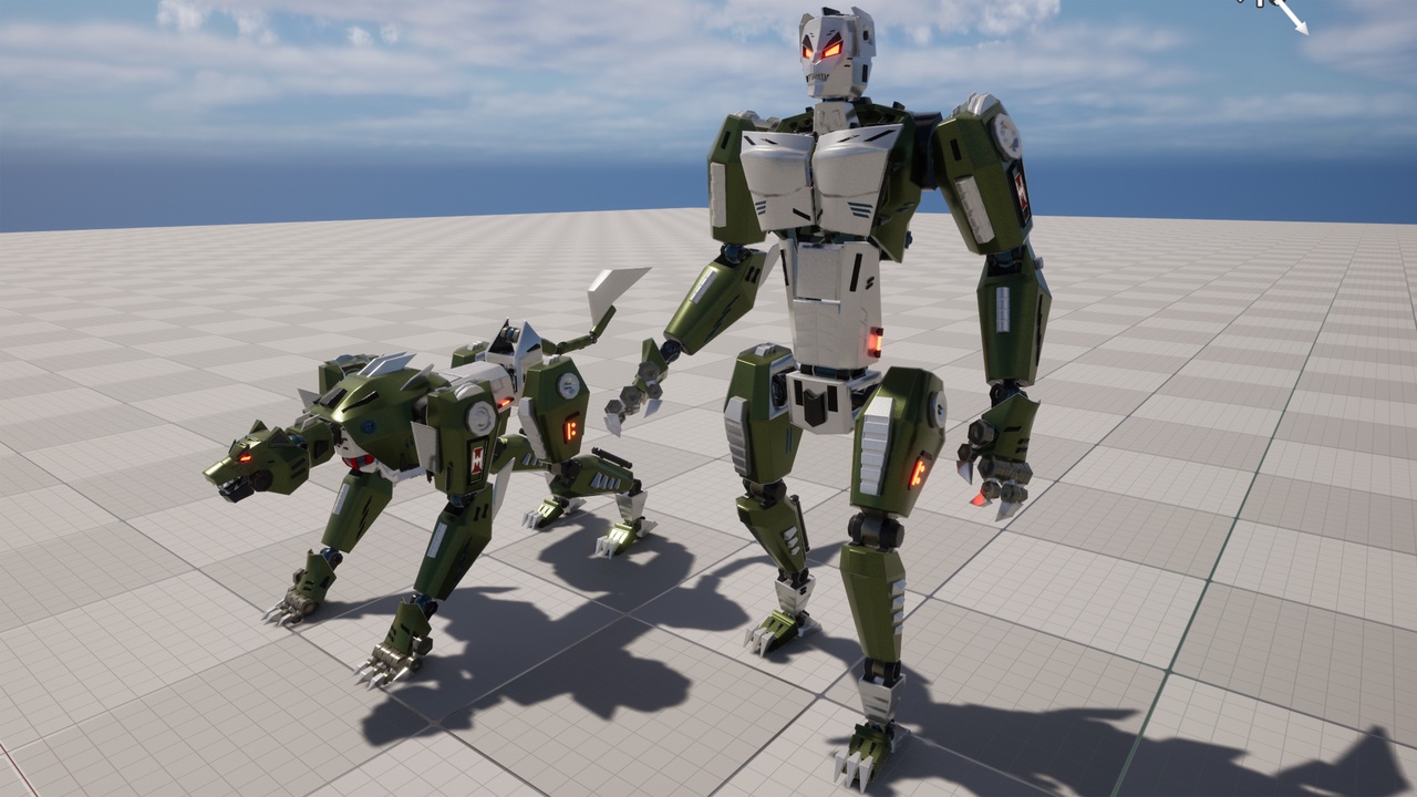 Media 1 for listing Raptor. Robot to Wolf converter.