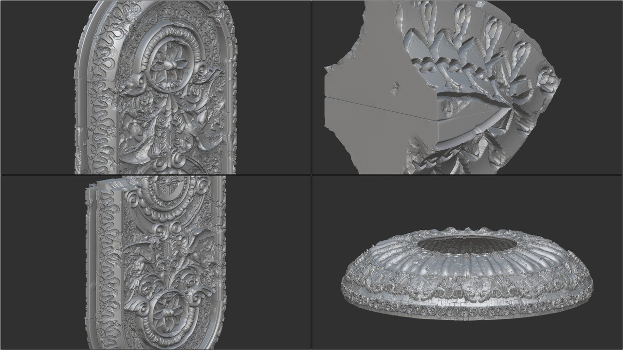 Media 1 for listing Temple of Sun High Poly Sculpt 36 Meshes Vol 1