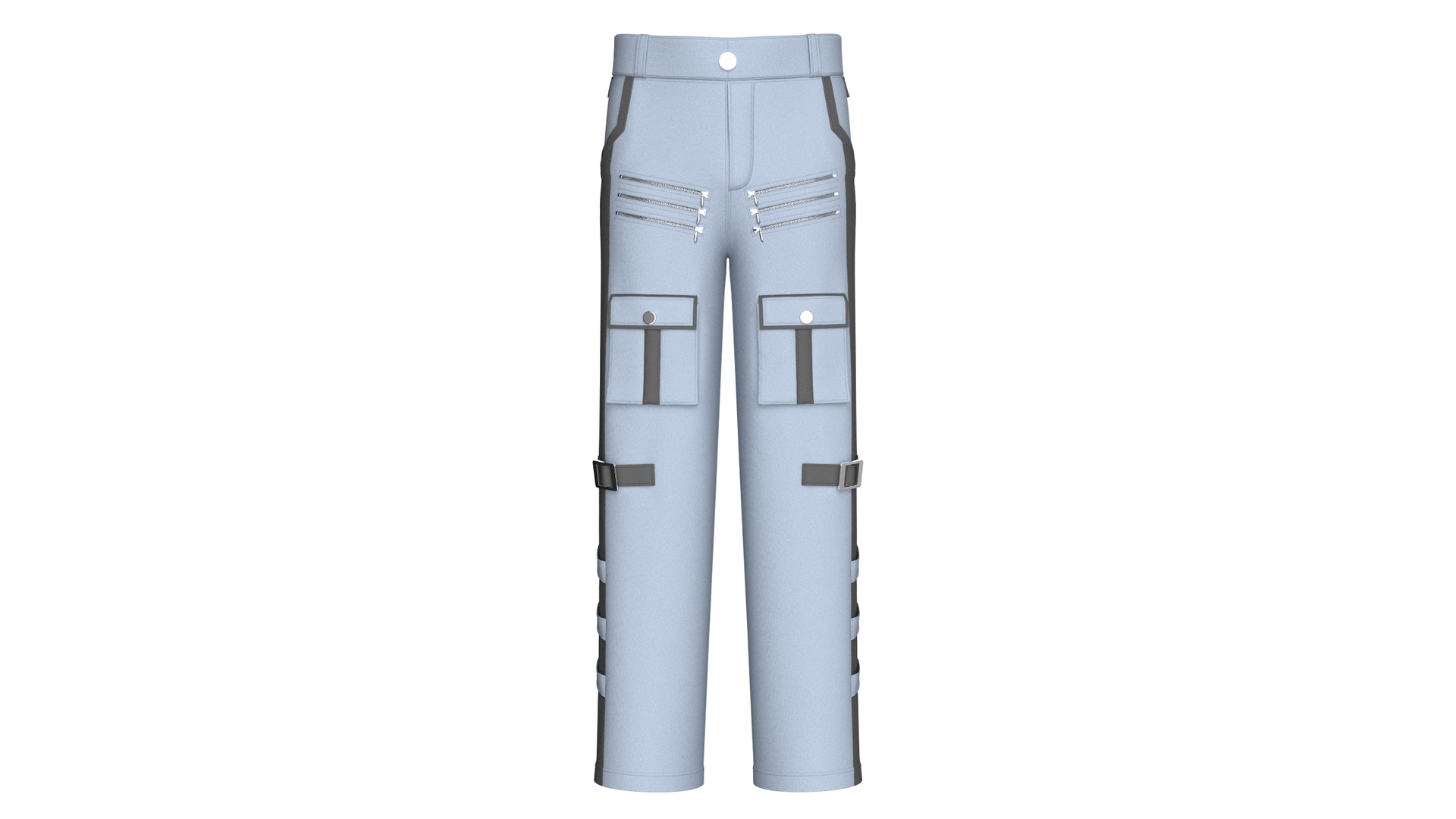 Media 1 for listing Men Cargo Pant With Side Panel Striped | High Poly