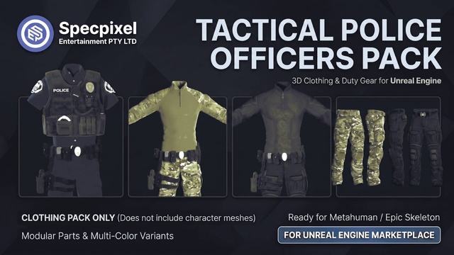 Tactical Police Officers Pack (Realistic)