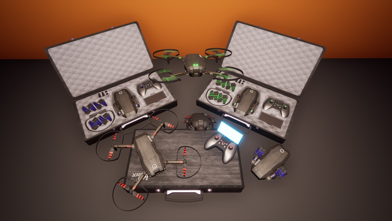 Media 1 for listing WebStrider FPV Quadcopter Drone