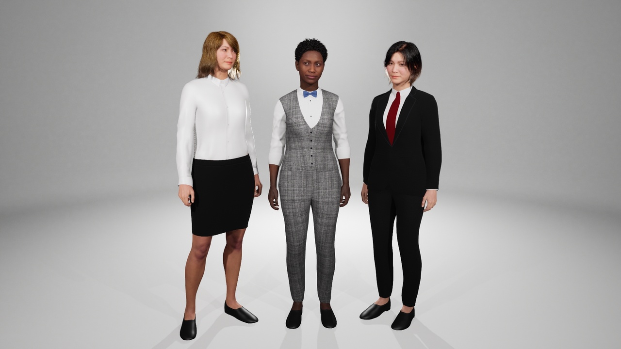 商品 Metahuman Female Dresswear Clothing Pack 的媒体 1