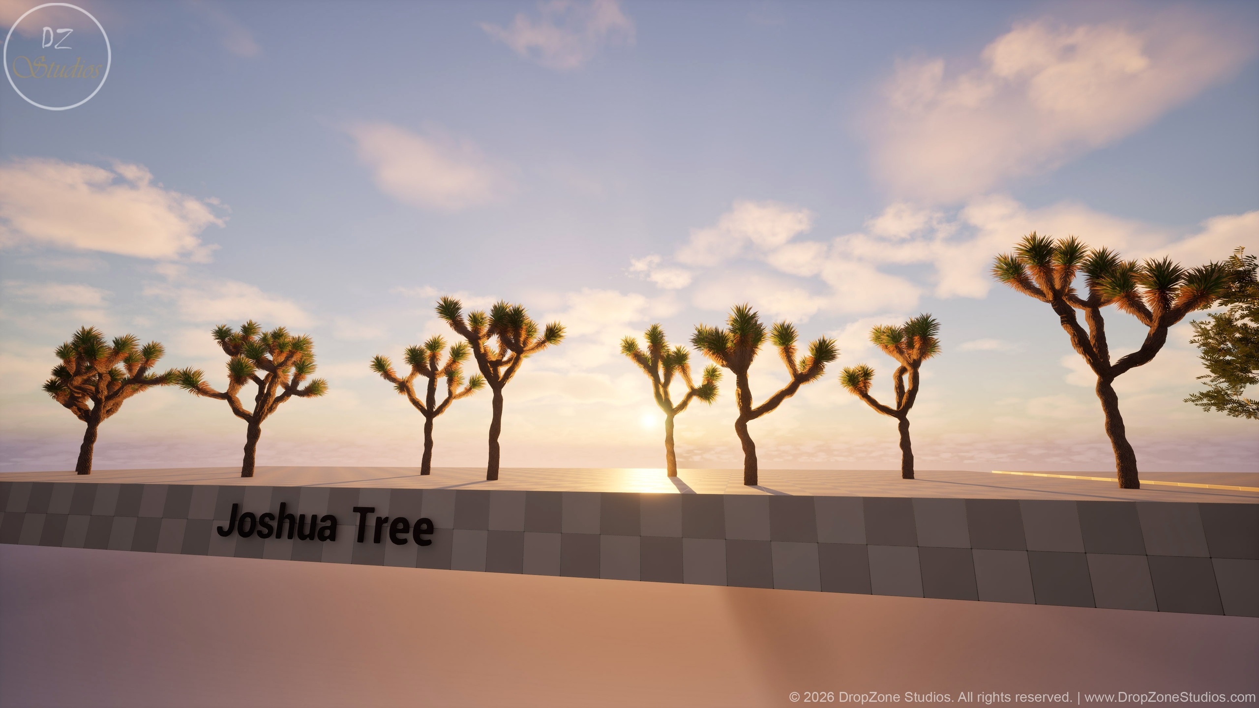 Media 1 for listing DZ Trees - Nevada Trees (Joshua and Mesquite Tree)