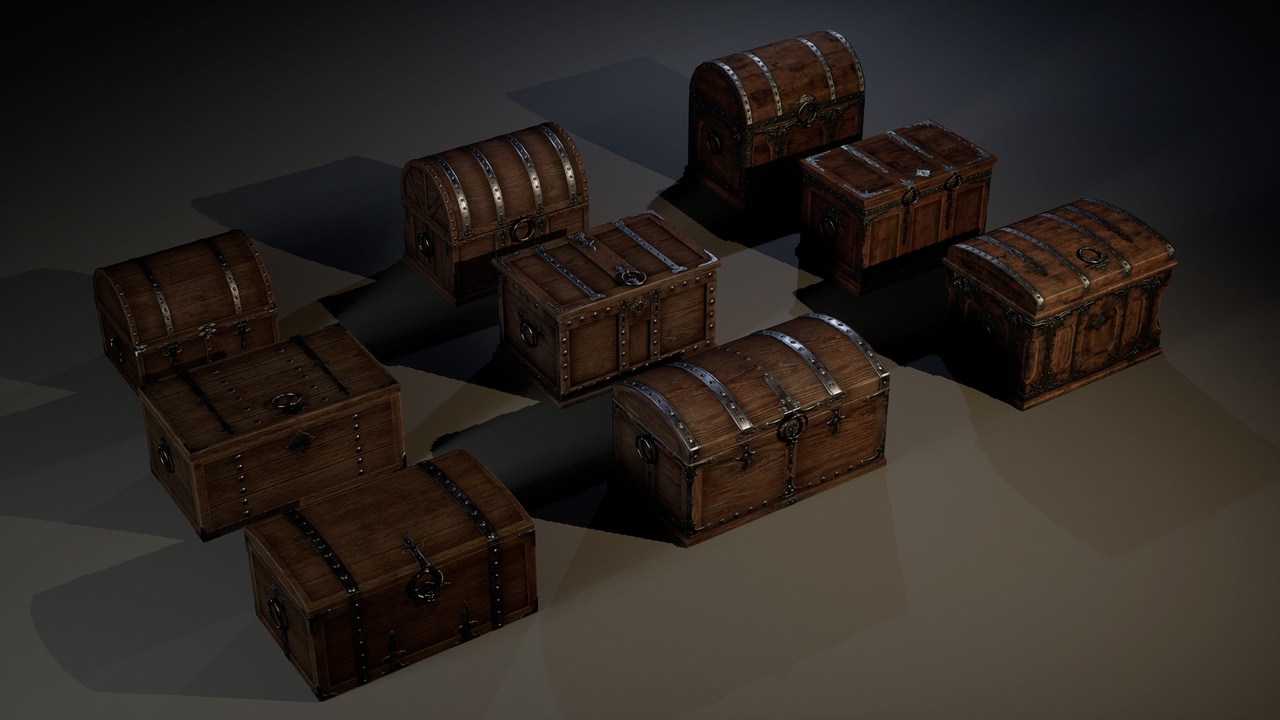 Media 1 for listing Loot Crates - Fantasy/Medieval