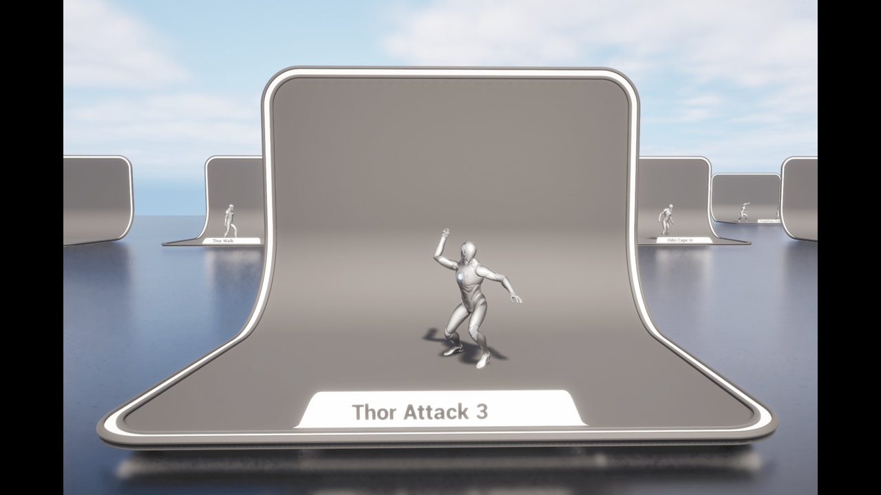 Media 1 for listing MOCAP - Norse Gods Animations Motion Capture
