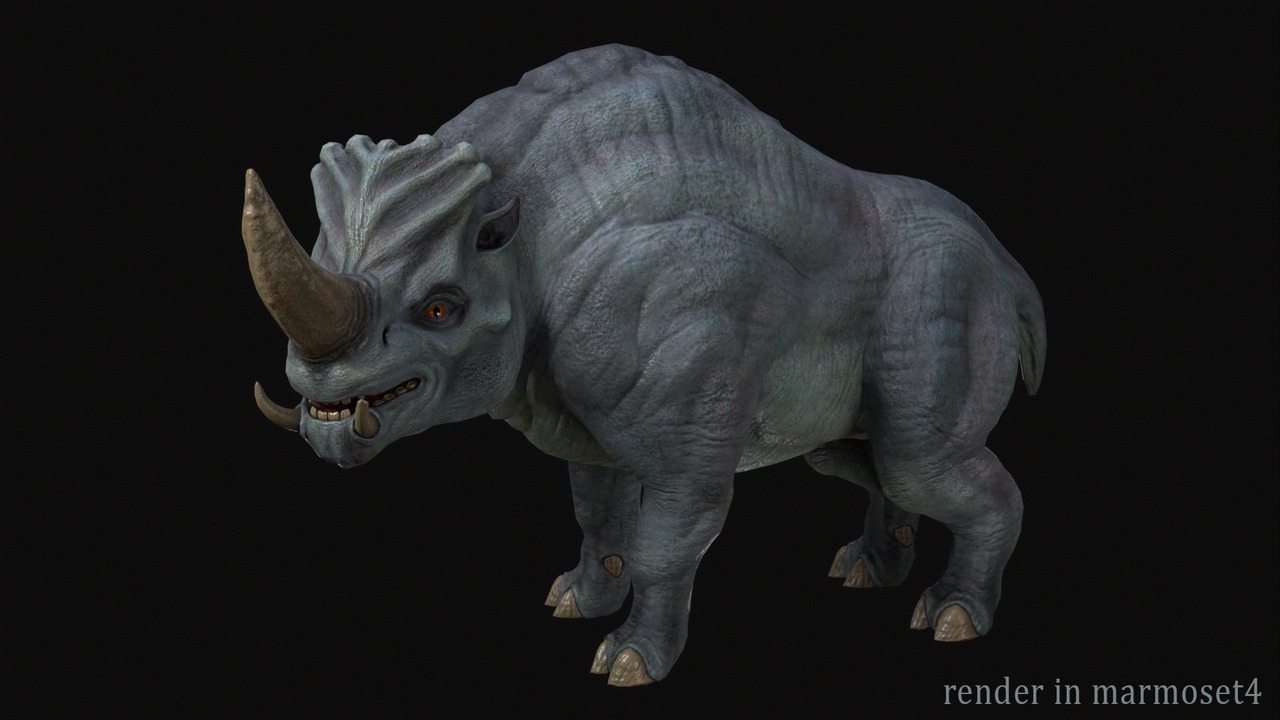 Media 1 for listing Rhino creature