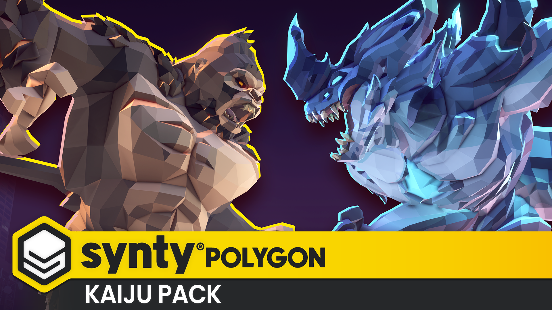 POLYGON - Kaiju Pack | Fab