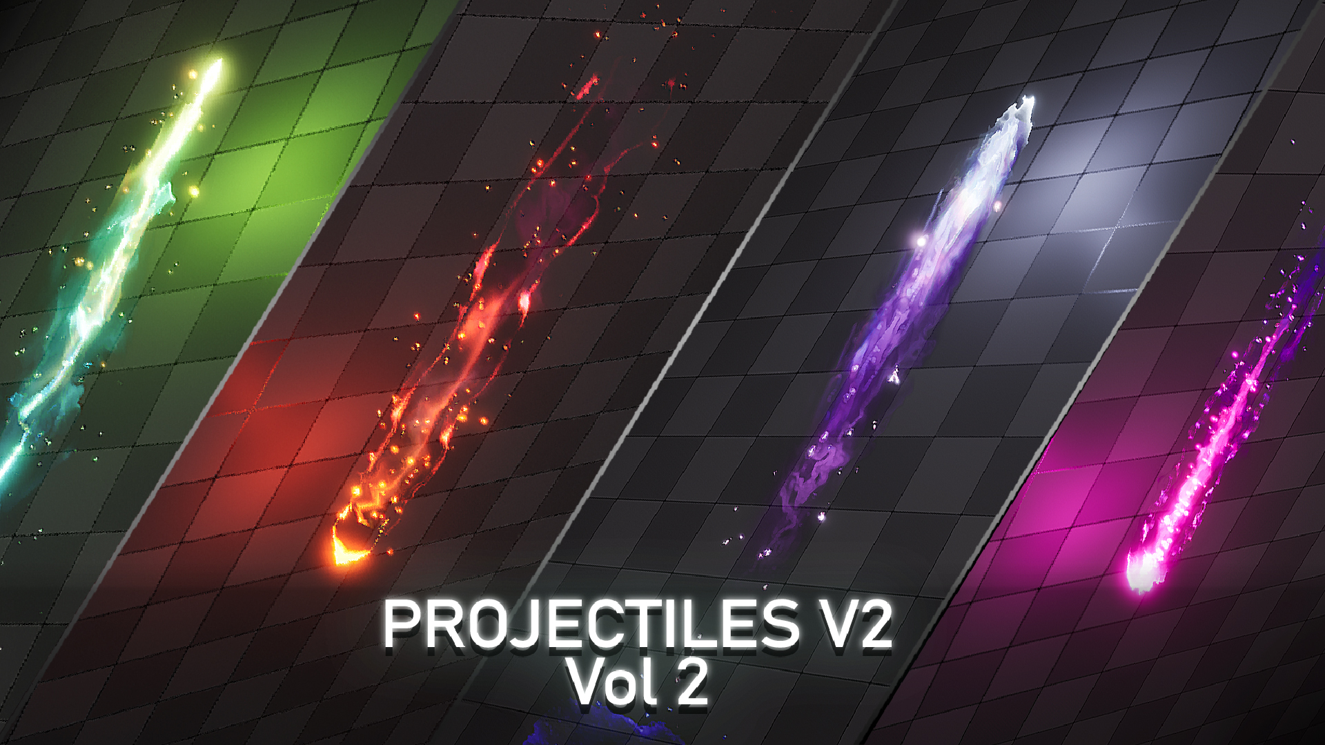 Projectiles V2 VFX Pack Vol. 2 | Fab